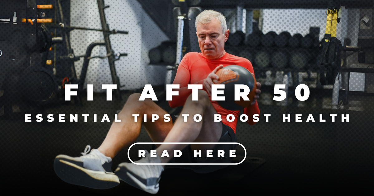 Learn ways to stay fit after 50